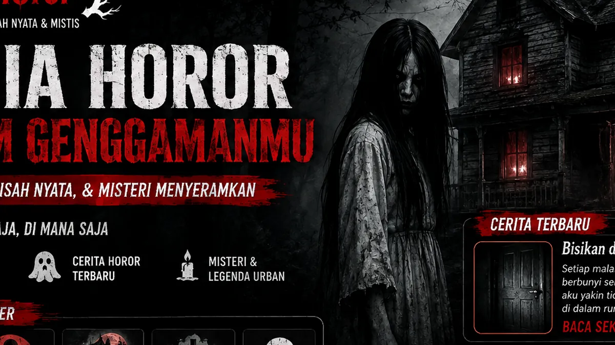 Sosok menyeramkan untuk cerita horor pendek